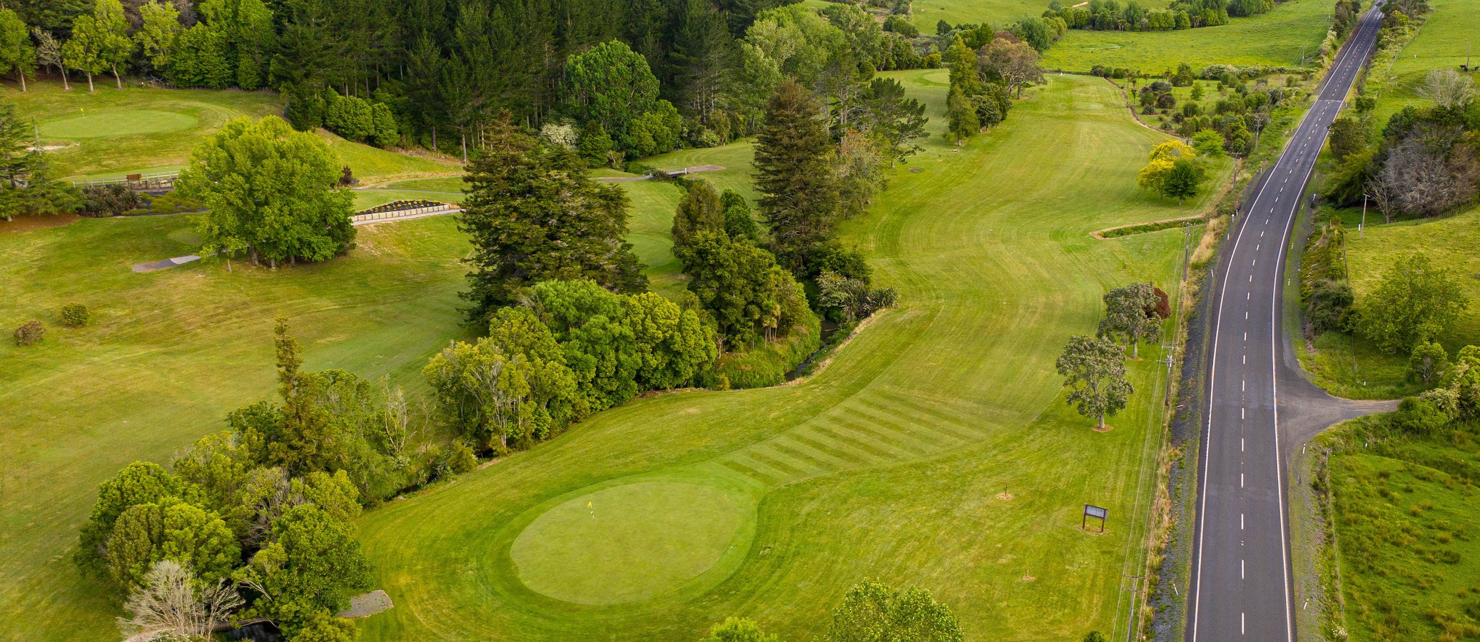 Arial View of hole 4